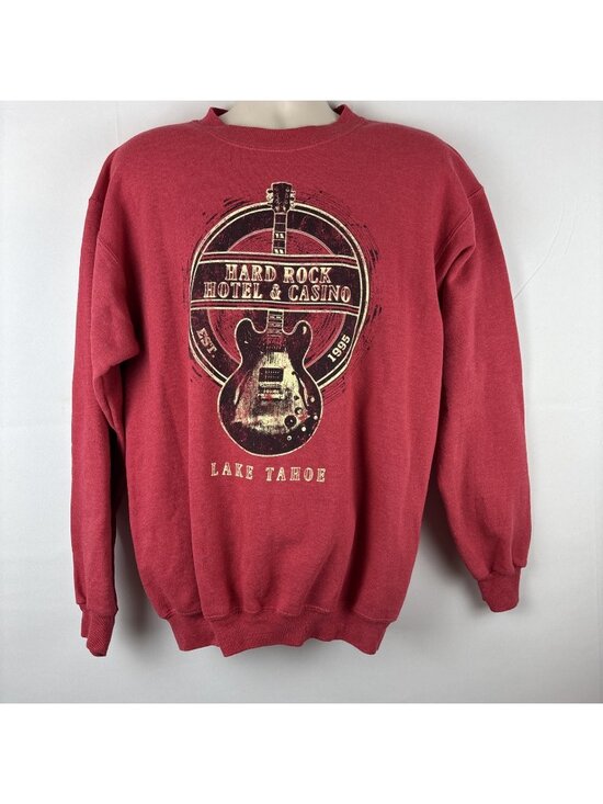 Hard Rock Cafe Tops - Hard Rock Cafe Lake Tahoe Sweatshirt Size M Port Authority and Company Classic